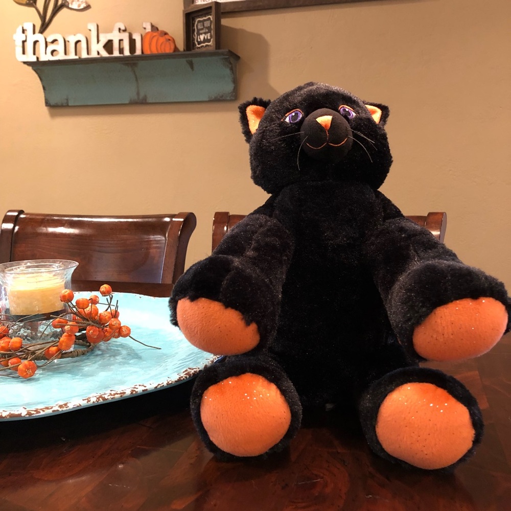 Build a Bear Halloween Cat
